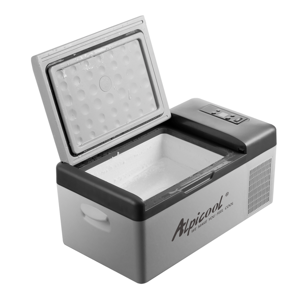 Alpicool C15 Portable 12V Refrigerator/Freezer - Ideal for Cars, Trucks, and RVs