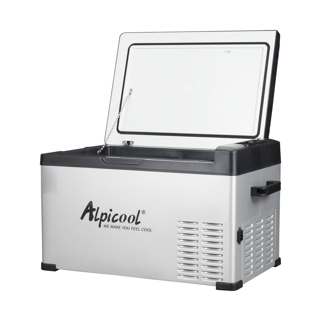 Alpicool C30 Vehicle Refrigerator - 27 Liter Capacity, Dual 12V/110V Power, Perfect for Cars, Trucks & RVs