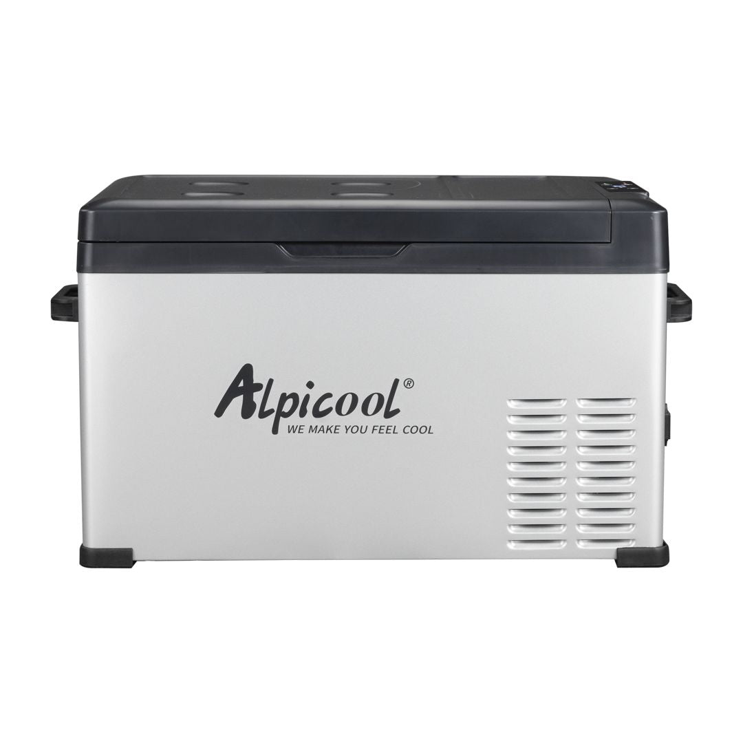 Alpicool C30 27 Liter Car Refrigerator - Powerful 12V/110V Cooling, Fast Chilling for Road Trips & Outdoor Fun