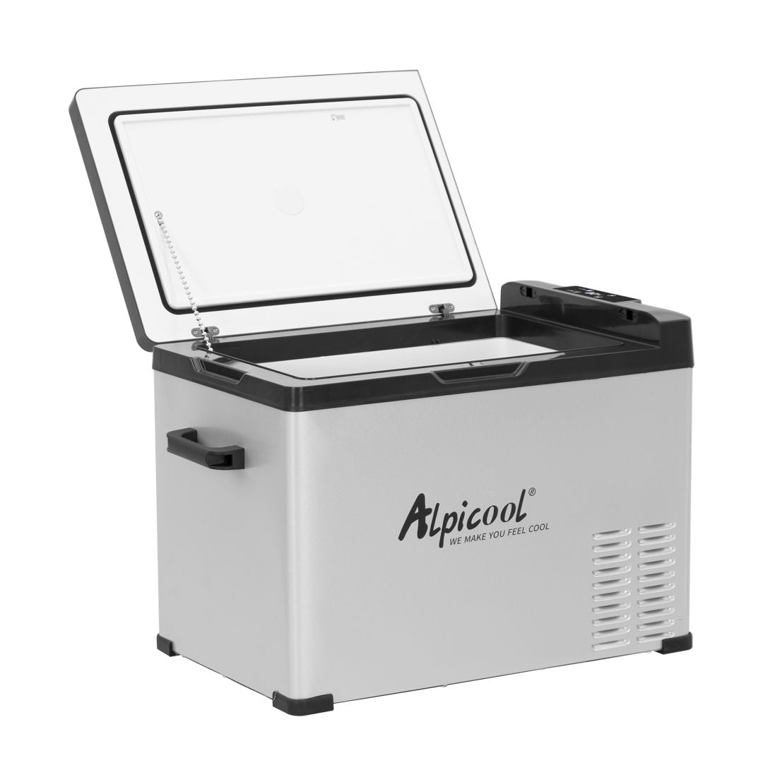 Alpicool C40 38 Quart Car Cooler - Spacious Capacity, Powerful 12V/110V Cooling, Fast Chilling for Road Trips & Beyond