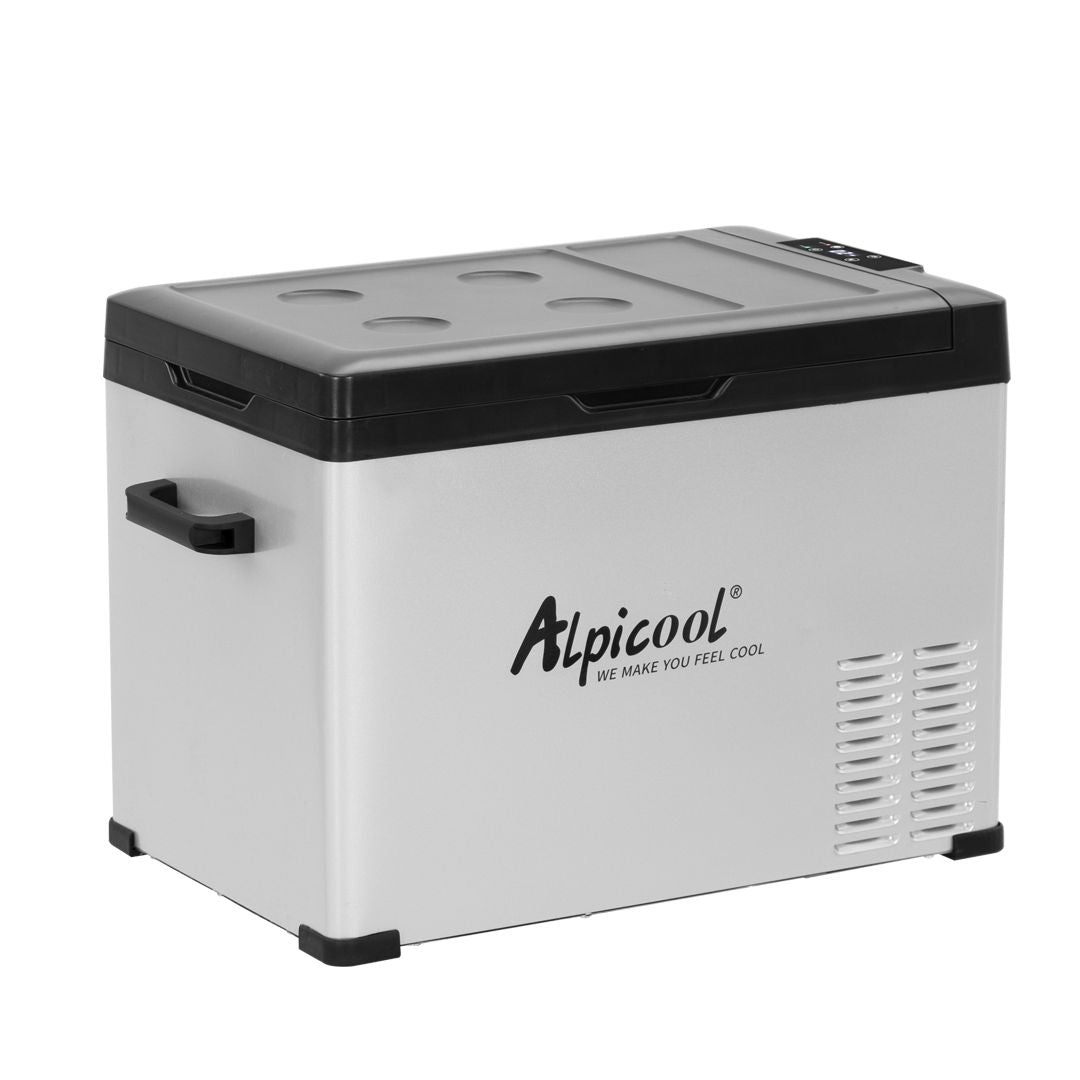 Alpicool C40 Dual Power Car Refrigerator - 35 Liter/38 Quart, -4°F to 68°F Temp, 12V/110V Versatility