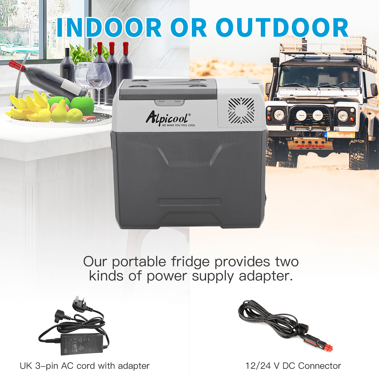 Alpicool CX50 Portable Car Fridge