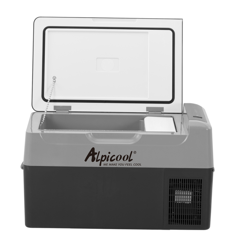 Alpicool G22 22Qt Car Cooler with Ice Tray - Compressor Cooling, Quiet, Bluetooth App