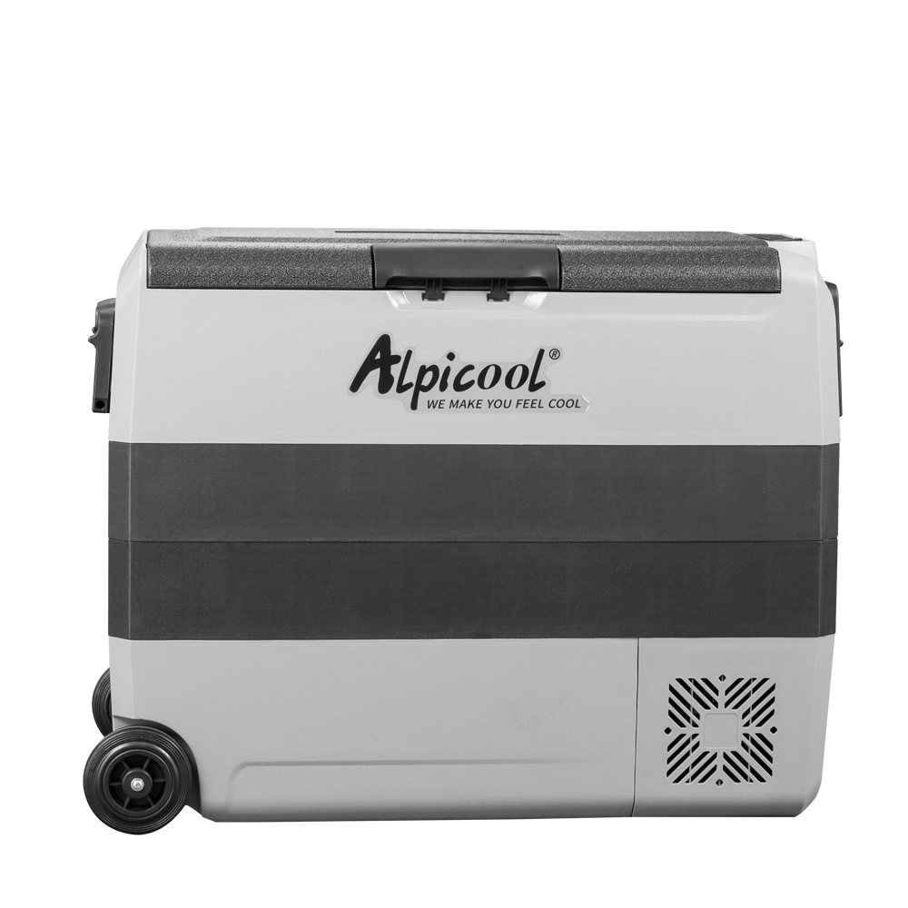 Alpicool LGT60 56L Dual-Zone Car Cooler - Fast Cooling, Flexible Compartments, Bluetooth, Portable & Whisper Quiet