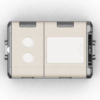 Alpicool TA45 - Dual-Zone 48 Quart Car Refrigerator, Flexible Temperature Control, Bluetooth App, Perfect for Travel & Camping