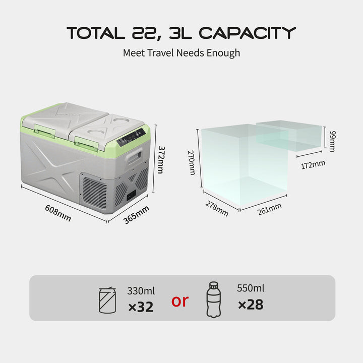 Alpicool XD35 Portable Car Fridge