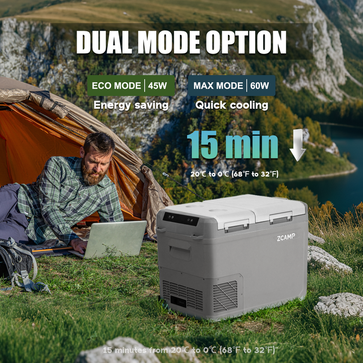 Zcamp GES45 Car Fridge Freezer