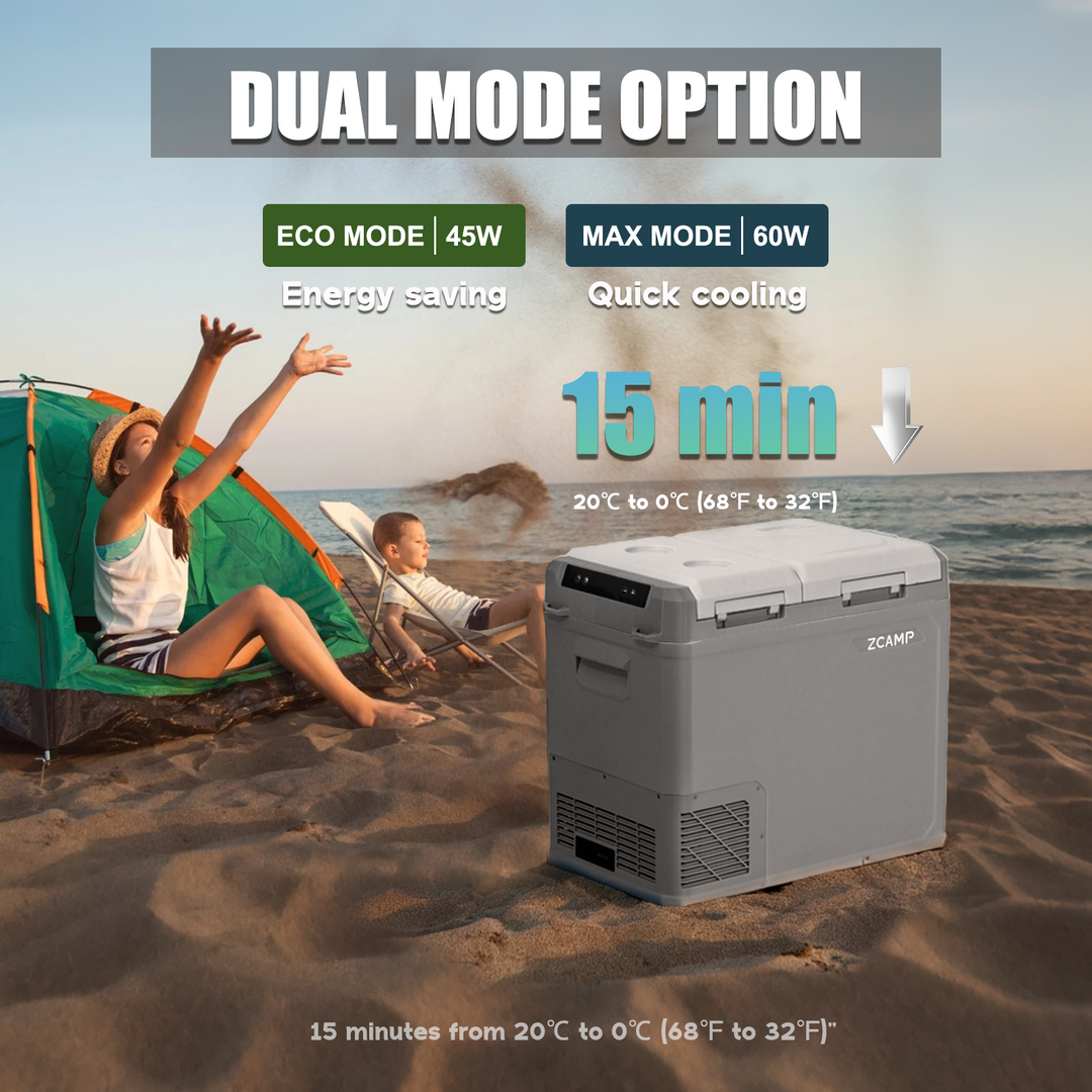 Zcamp GES55 Car Fridge Freezer