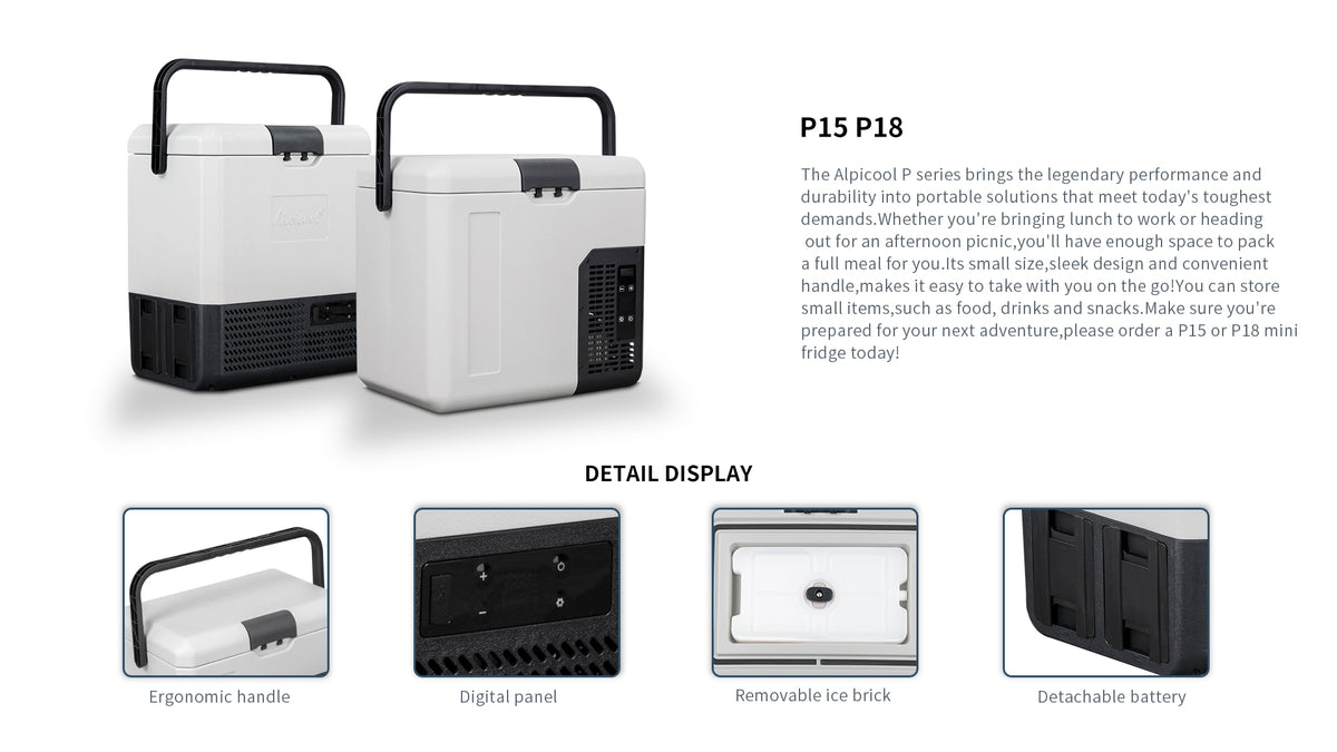 Alipicool Alpicool P18 Portable Car Fridge