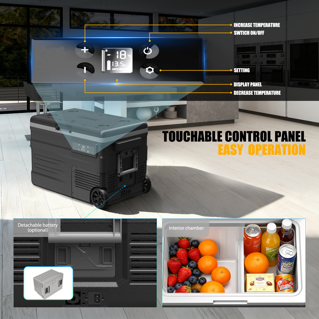 Zcamp UD45E Car Fridge Freezer