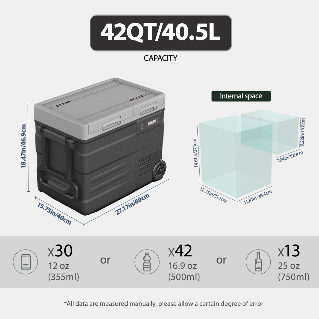 Zcamp UD45 Car Fridge Freezer