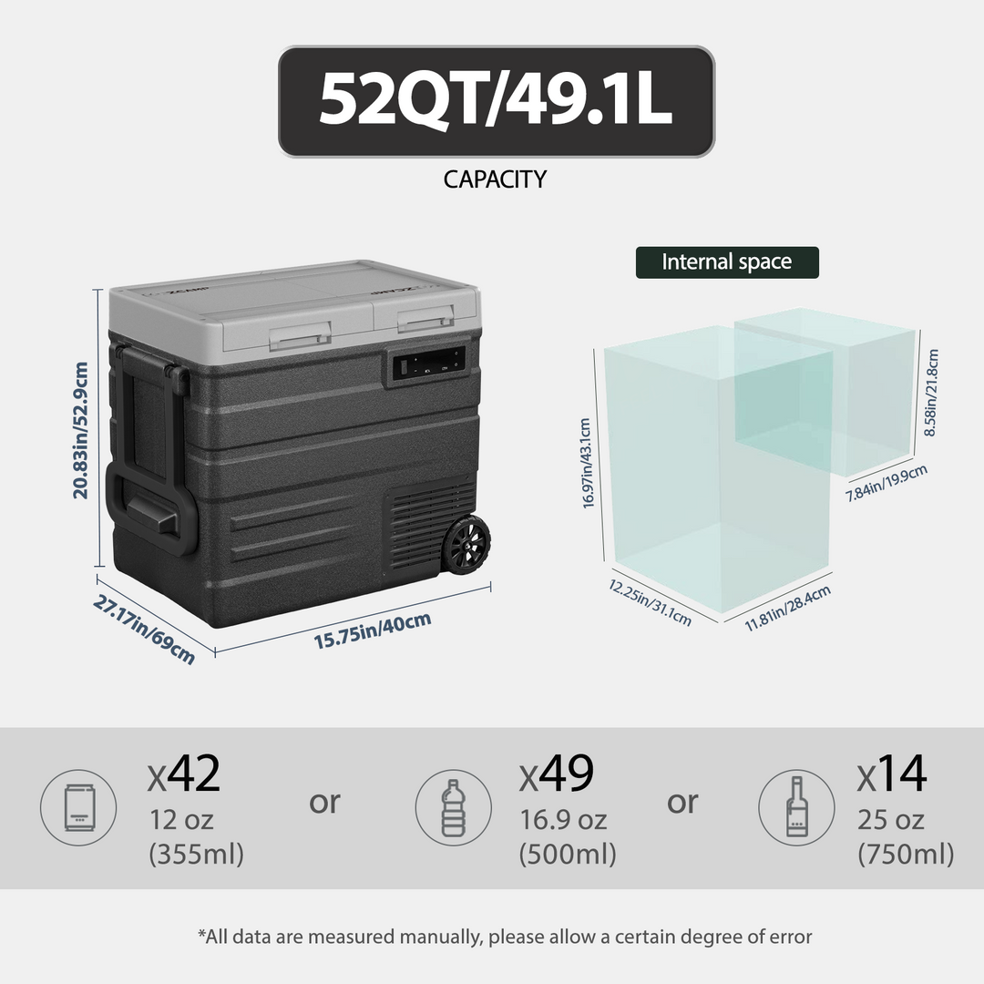 Zcamp UD55 Car Fridge Freezer