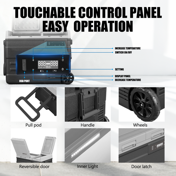 Zcamp UD55 Car Fridge Freezer