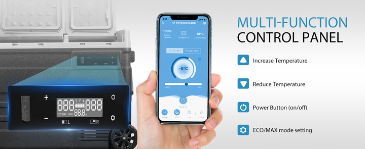 Zcamp UD65 Car Fridge Freezer