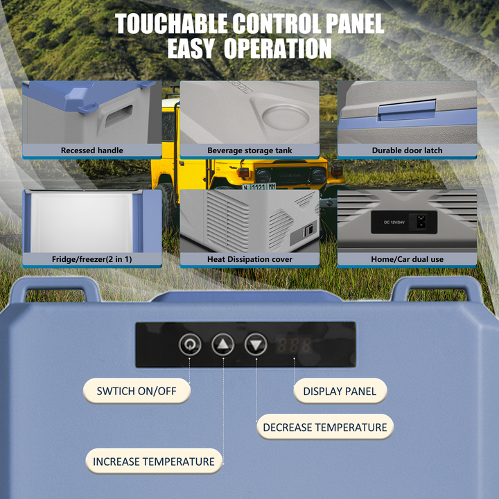 Zcamp  X12 Portable Car Fridge