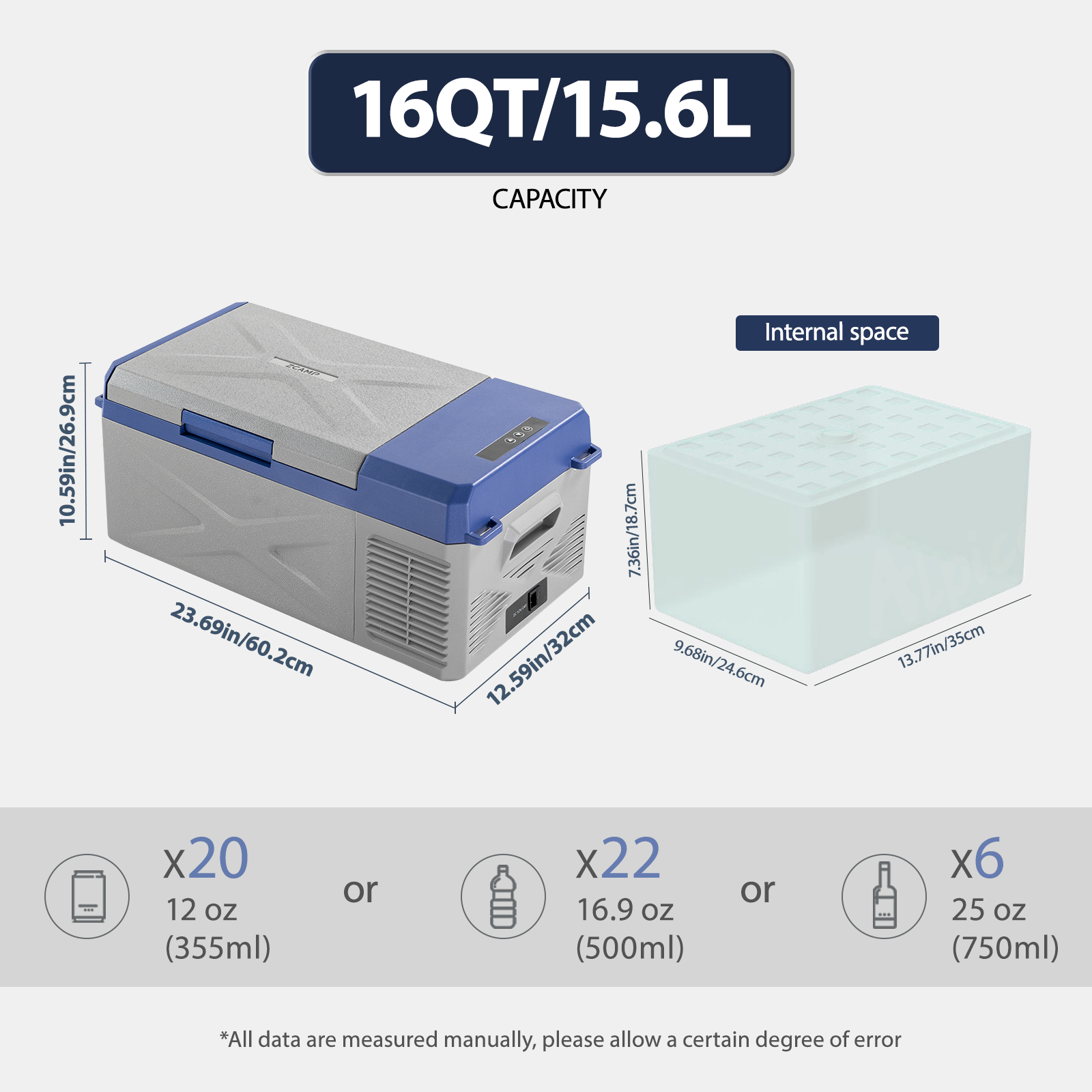 Zcamp X15 Portable Car Fridge – Alpicool Zcamp X15 Portable Car Fridge – Alpicool