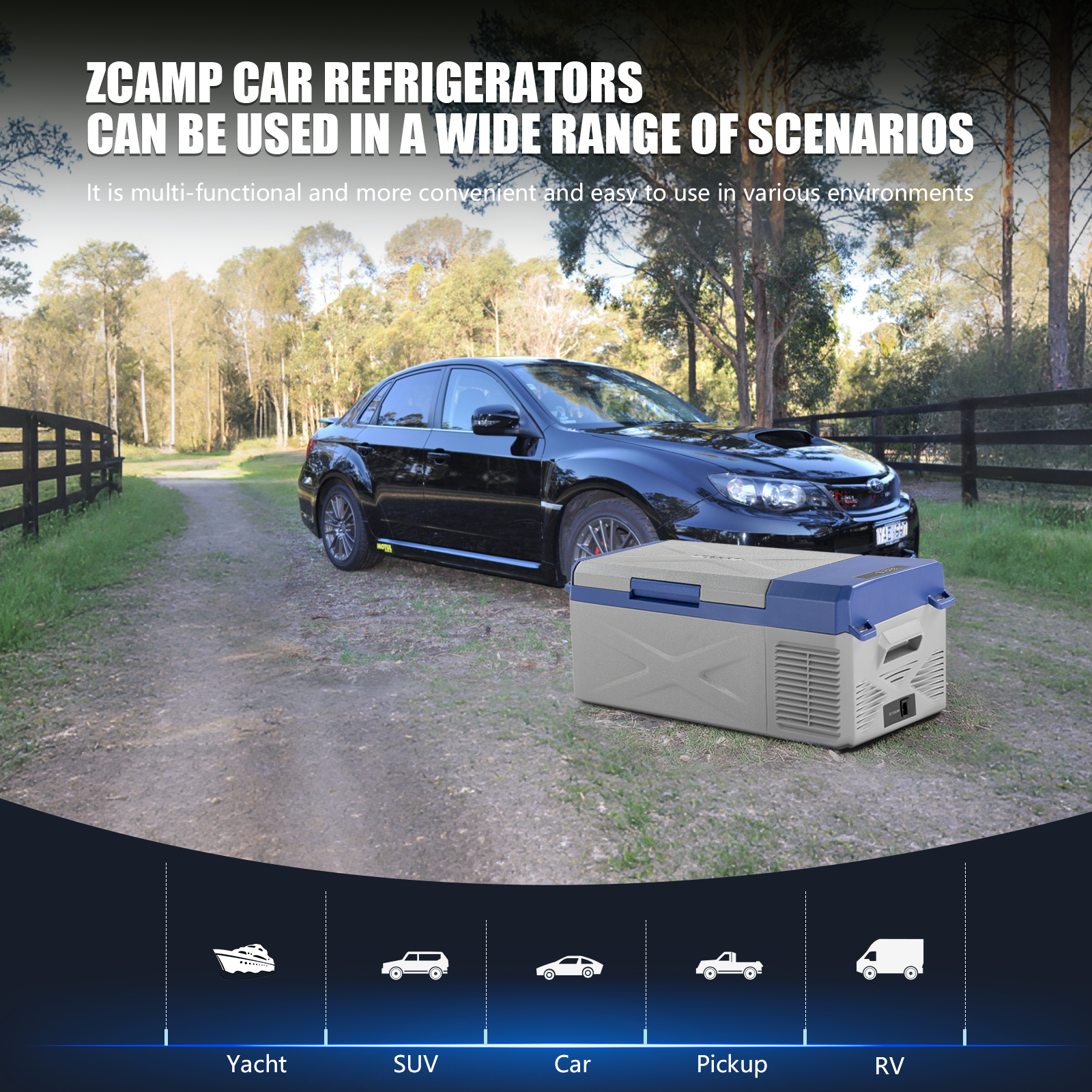 Zcamp X15 Portable Car Fridge – Alpicool Zcamp X15 Portable Car Fridge – Alpicool