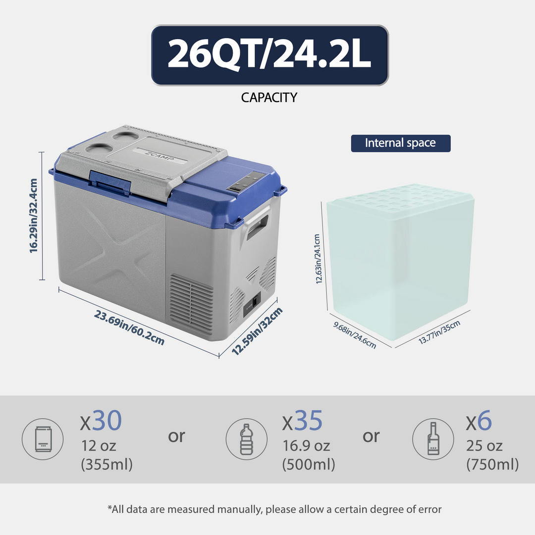Zcamp X25 Portable Car Fridge – Alpicool Zcamp X25 Portable Car Fridge – Alpicool