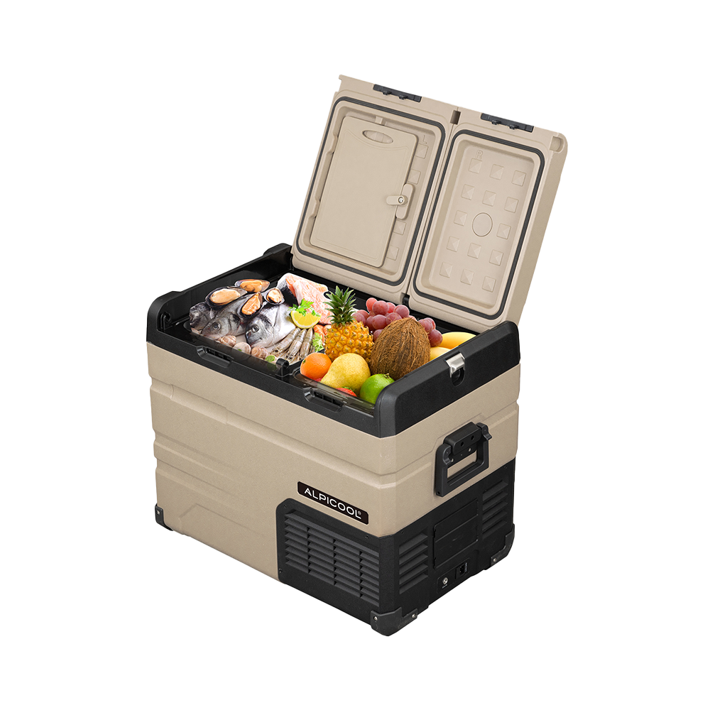 Alpicool TA45 Portable Dual Door Dual Zone Car Fridge