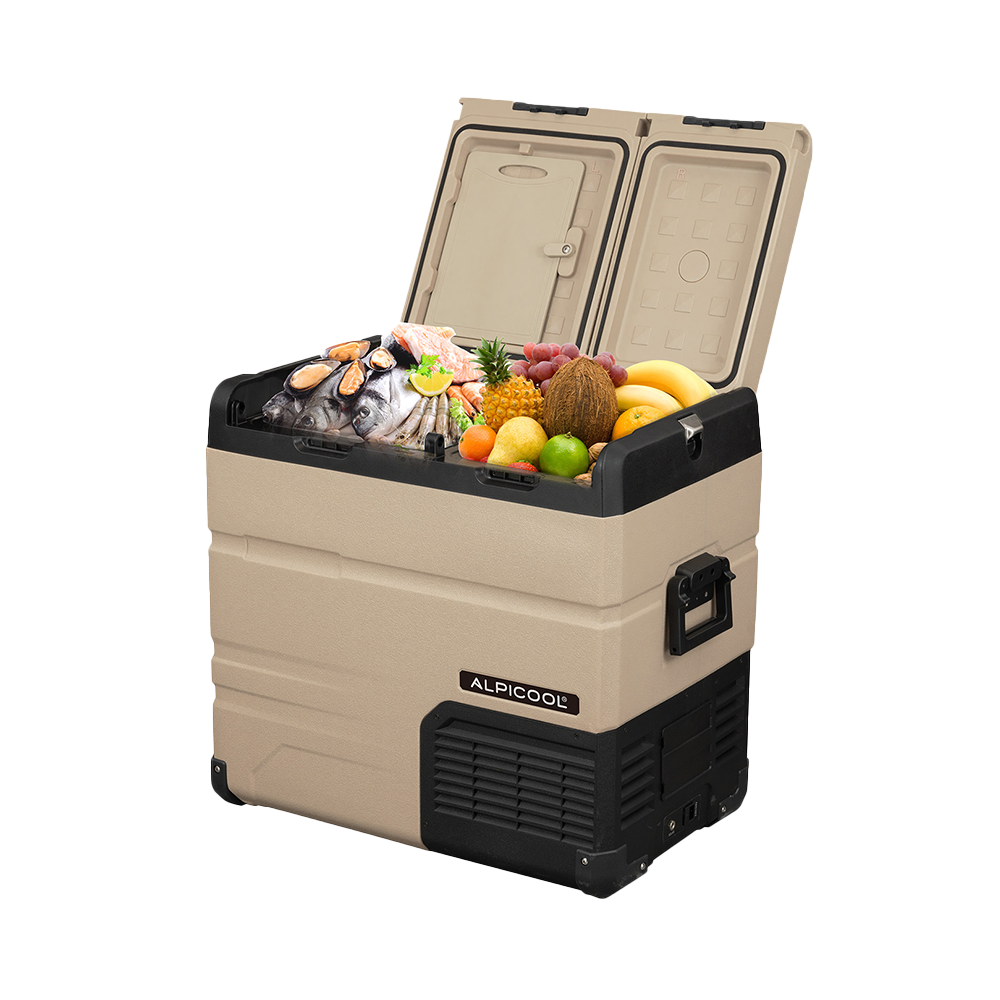 Alpicool TA55 Portable Dual Door Dual Zone Car Fridge