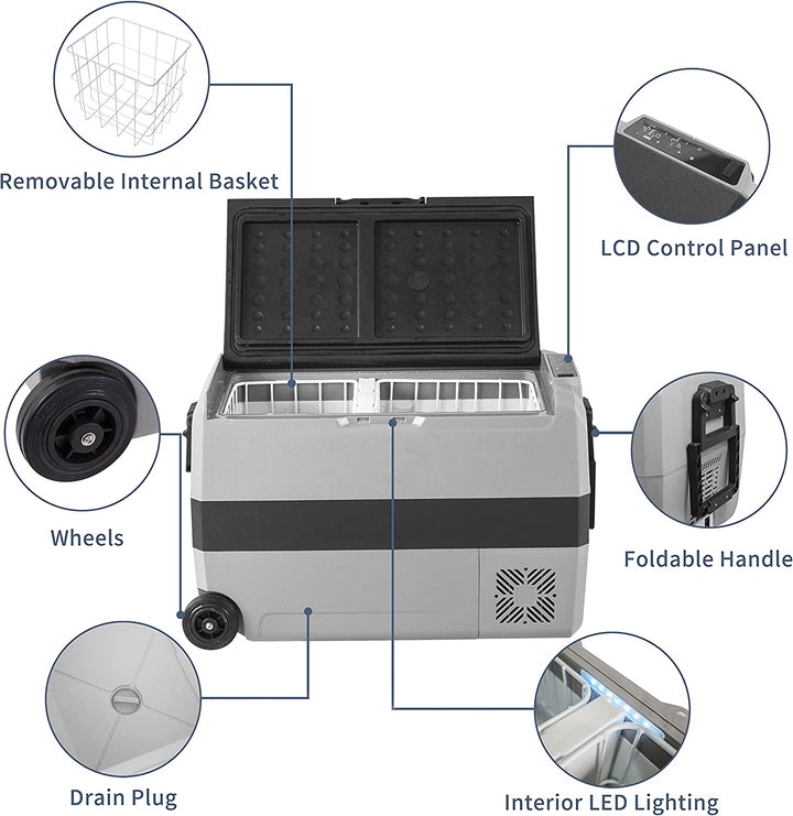 Alpicool T50 Portable Car Fridge - Refurbished