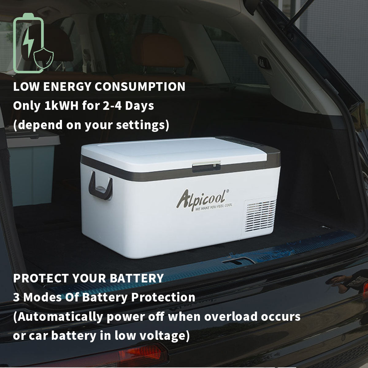 Alpicool K18 Portable Car Fridge